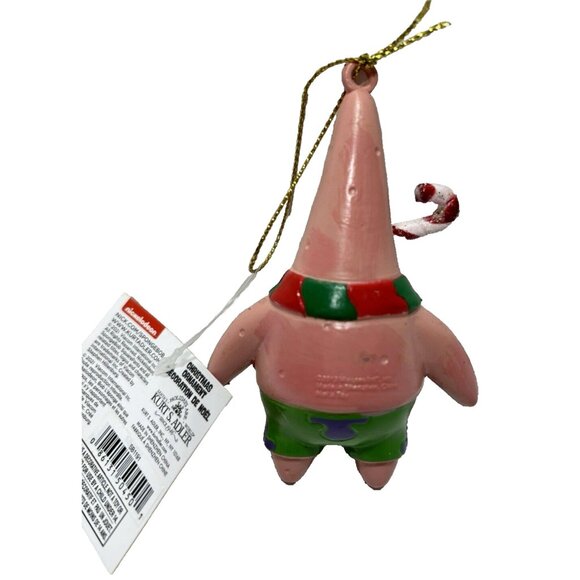 Spongebob Square Pants Patrick Star Christmas Tree Ornament Holiday Decor New - Picture 6 of 7